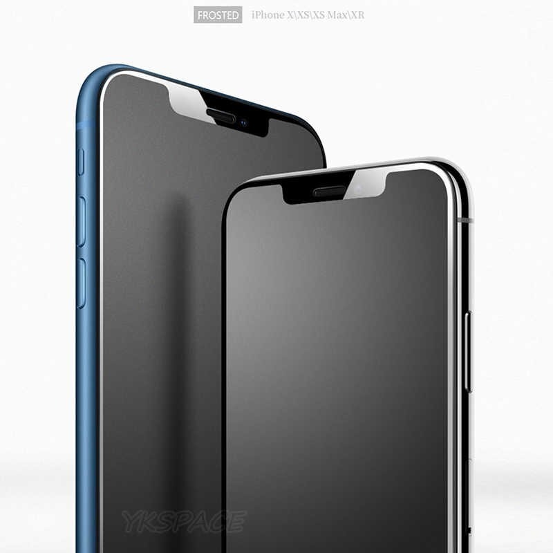 Vidrio Templado iPhone 11 Pro Max Matte Opaco Full Cover 9h