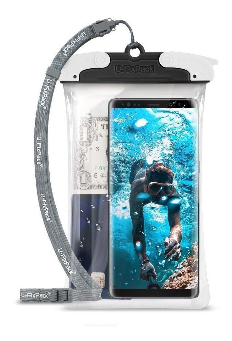 Funda Huawei P30 Pro impermeable para snorkel oficial - Azul