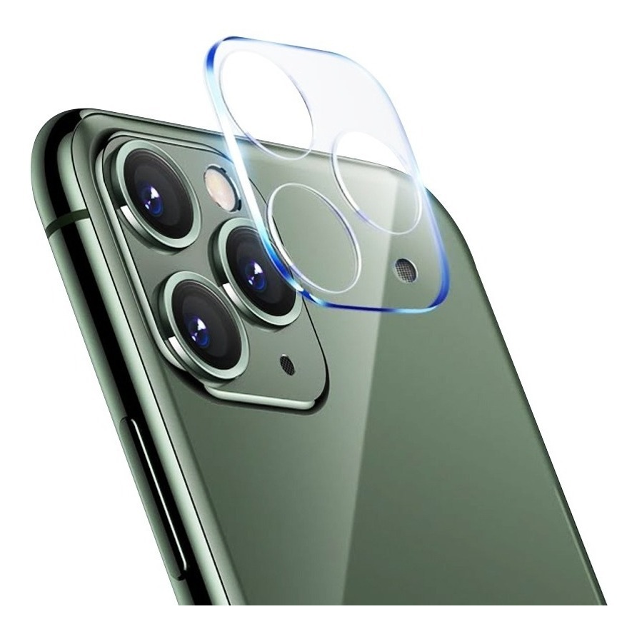 Carcasa Reforzada iPhone 11 +lámina Cámara + Vidrio Full – Planetmanía