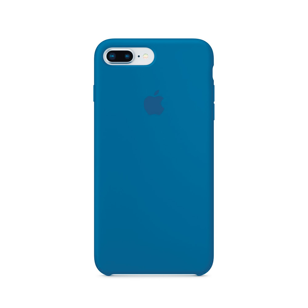 Funda de Silicon iPhone 8 Plus / iPhone 7 Plus - Azul Celeste