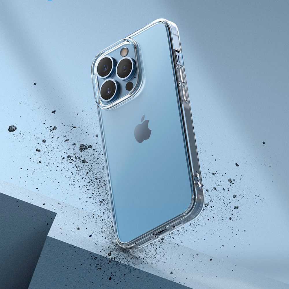 Funda Ringke iPhone 13 Pro Fusion Clear Anti Impacto