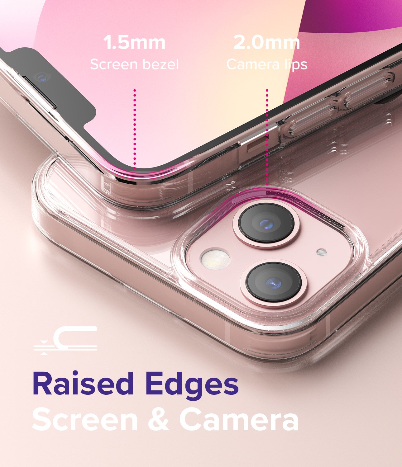 Funda iPhone 12 Mini Ringke Fusion Anti Impacto Original