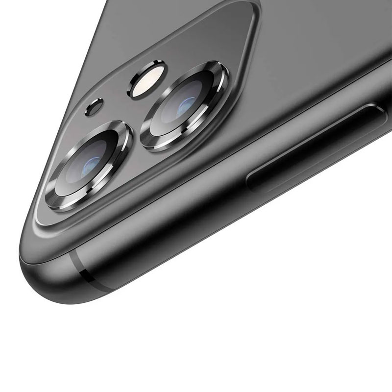  imluckies Protector de lente de cámara para iPhone 12/iPhone 12  Mini/iPhone 11, [antiarañazos], película de vidrio templado de alta  calidad, cubierta de anillo de lente de aleación de aluminio, morado  (paquete