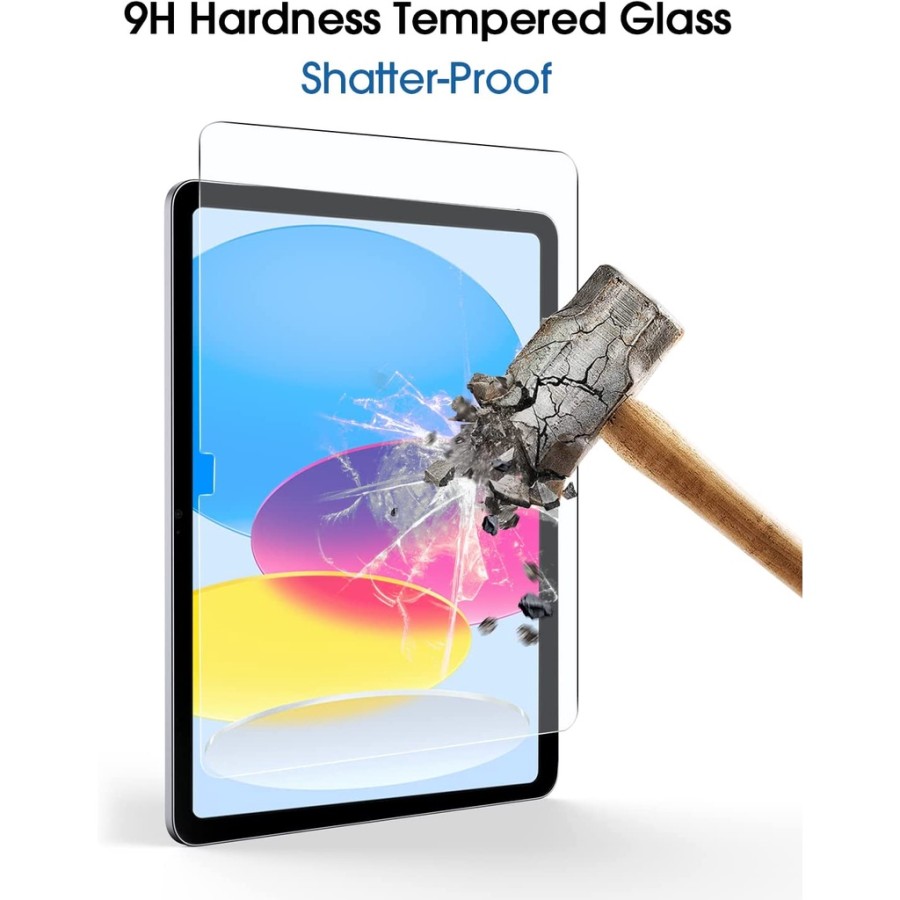 Cool Protector de Pantalla Cristal Templado para iPad (2022) (10 Gen.)  10.9