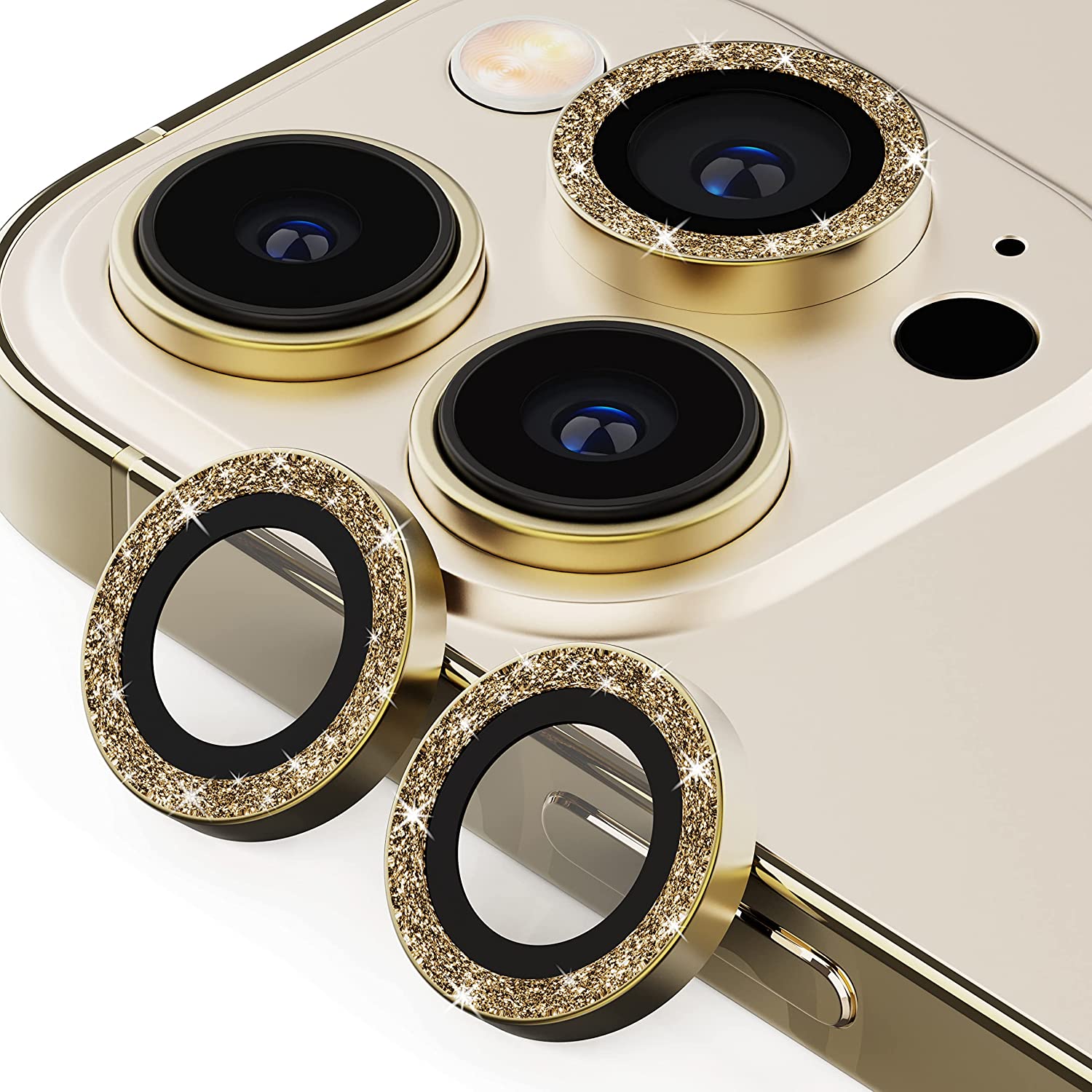 3x Protector De Lente Camara Para iPhone 14 Pro Max Vidrio