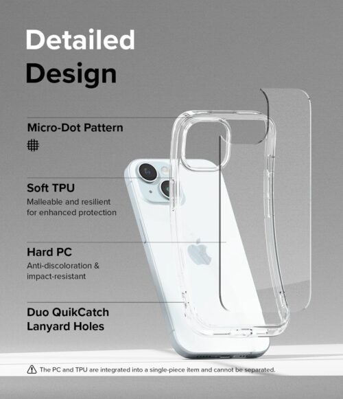 funda para iphone 15 ringke fusion anti impacto