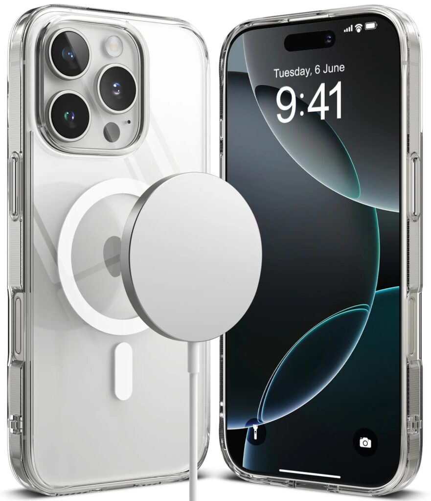funda para iphone 16 pro ringke fusion magnetic anti impacto