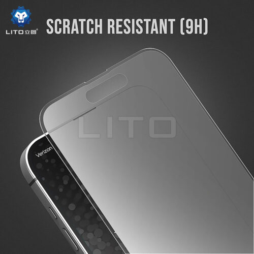 vidrio templado matte opaco full cover lito iphone 16
