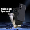 vidrio templado lito magic box para samsung s25 ultra apto huella con aplicador