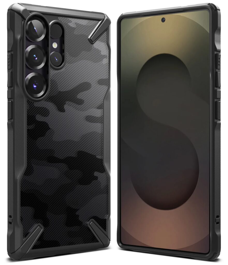 funda ringke fusion x camuflada para samsung s25 ultra