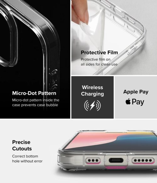 funda para iphone 16 pro ringke fusion anti impacto