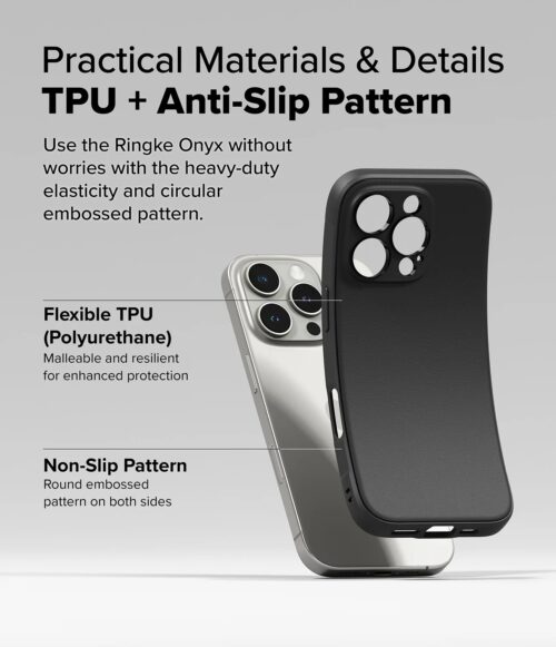 funda para iphone 16 pro ringke onyx anti impacto