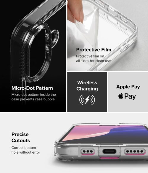 funda para iphone 16 ringke fusion anti impacto