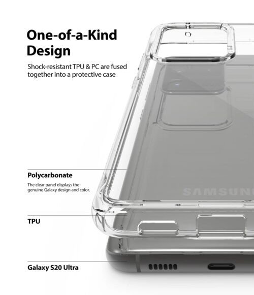 funda para samsung s20 ultra ringke fusion anti impacto