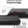 funda para samsung s24 fe ringke onyx anti impacto
