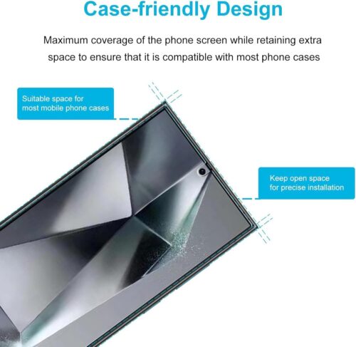 vidrio templado lito ultra thin para samsung s25 ultra apto huella