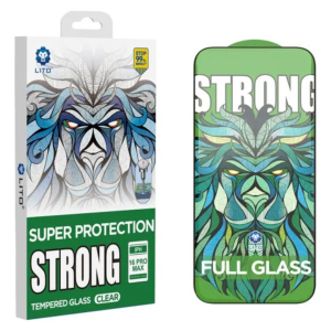 vidrio templado reforzado para iphone 17 pro max lito strong