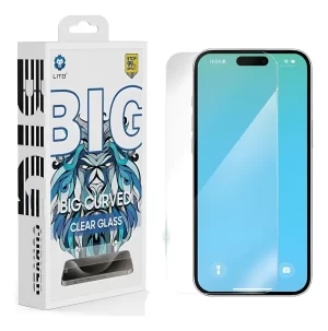 vidrio templado lito big edge sin bordes para iphone 17 pro