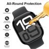 vidrio templado para apple watch 42 mm serie 10 semiflexible