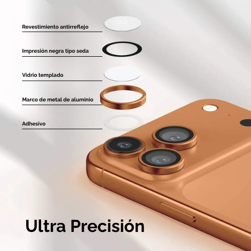 protector de lentes individuales lito para iphone 17 pro