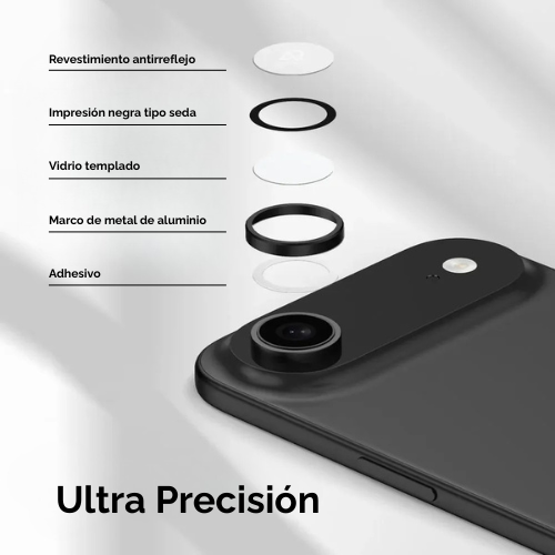 vidrio protector lente de camara lito para iphone 17 air