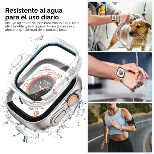 funda para apple watch ultra 49mm lito sumergible ip68