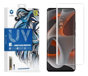 vidrio templado curvo uv glass lito para motorola edge 50