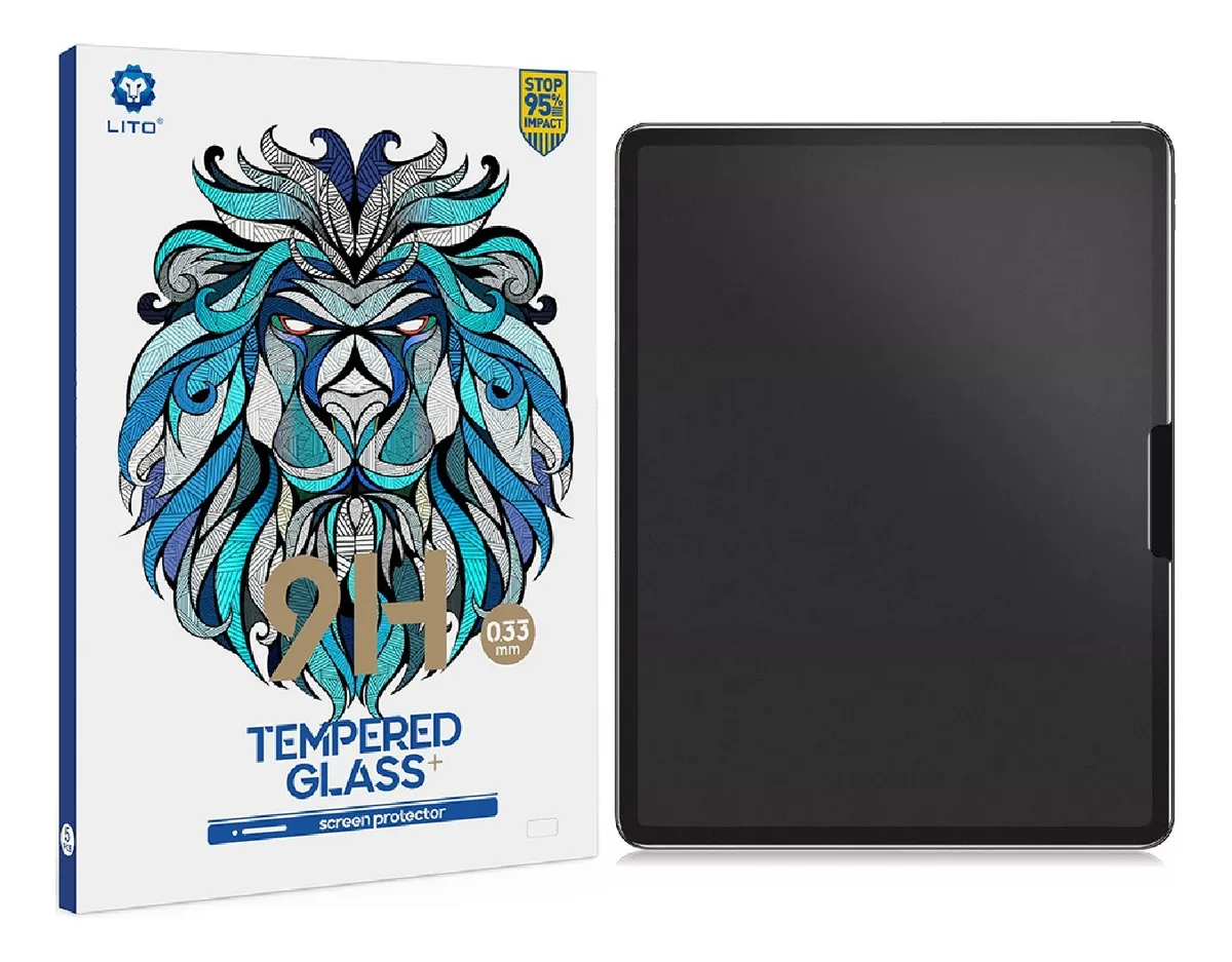 vidrio templado acabado matte lito para ipad 11 2025 a16