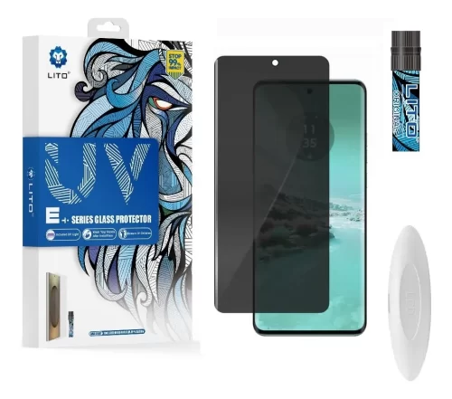 vidrio curvo uv glass anti espia lito para moto edge 60 (copia)